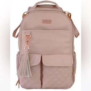 Itzy Ritzy Blush Crush Boss Backpack Diaper Bag